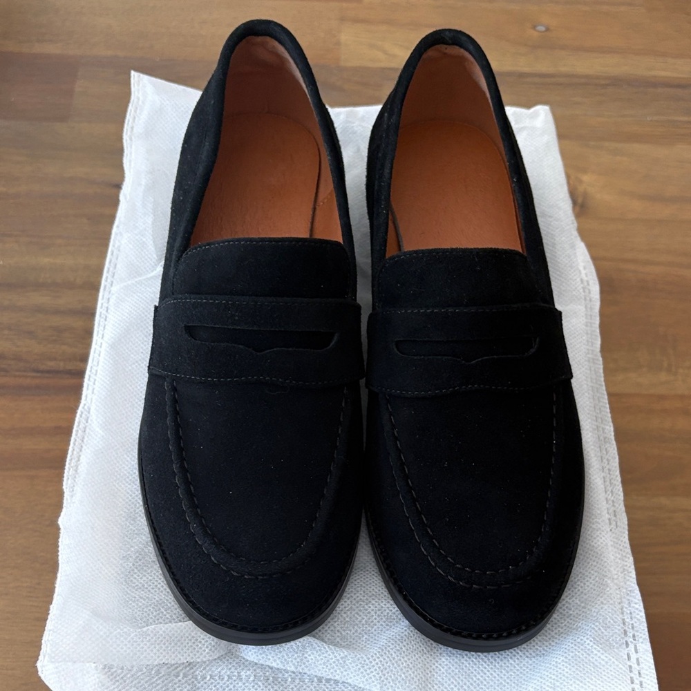 Classic Black Loafers for Women